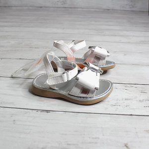 Gymboree Baby Girl White Sandals Infant Toddler Size 4